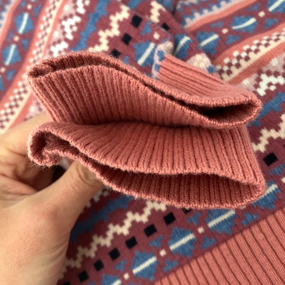 L.L. Bean cotton cashmere blend Sweater SMALL Petite - Picture 4 of 6